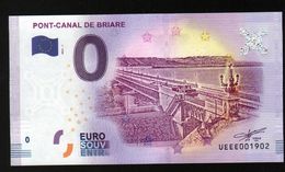 France - Billet Touristique 0 Euro 2018 N° 1902 (UEEE001902/5000)- PONT-CANAL DE BRIARE - Private Proofs / Unofficial