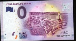 France - Billet Touristique 0 Euro 2018 N° 1906 (UEEE001906/5000)- PONT-CANAL DE BRIARE - Private Proofs / Unofficial