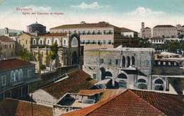 Delcampe - Carte Postale Beyrouth Eglise Des Capucins - Libanon