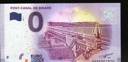 France - Billet Touristique 0 Euro 2018 N° 1950 (UEEE001950/5000) - PONT-CANAL DE BRIARE - Privatentwürfe