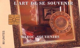 MARRUECOS. AVE-11. Maroc Souvenirs - L'Art De Se Souvenir (With Logo). 80U. (010) - Maroc