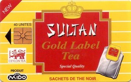 MARRUECOS. AVE-8. Sultan Tea. 40U. (011) - Maroc