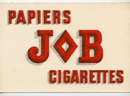 BUVARD  Marque  Papiers  à  Cigarettes  JOB - Colecciones & Series