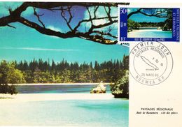 NOUVELLE CALEDONIE - CARTE (CM) De 1986 N° 514 - Briefe U. Dokumente