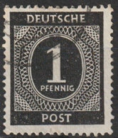 MiNr. 911 Deutschland Alliierte Besetzung Gemeinschaftsausgaben; 1946, Febr./Mai. Freimarken: I. Kontrollrats - Gebraucht