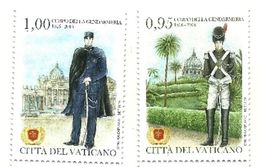 2016 - Vaticano 1736/37 Gendarmeria ---- - Police - Gendarmerie