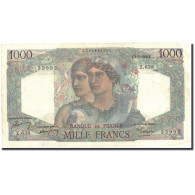 France, 1000 Francs, 1 000 F 1945-1950 ''Minerve Et Hercule'', 1950, 1950-03-02 - 1 000 F 1945-1950 ''Minerve Et Hercule''