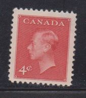 CANADA Scott # 292 Mint Part OG - KGVI Definitive - Nuevos