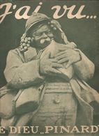 Militaria Revue J'ai Vu.... N°196 Du 15 Février 1919 Le Dieu Pinard Sculté Dans Un Bloc De Craie Sur Le Front D'un Poilu - Other & Unclassified