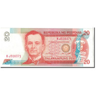 Billet, Philippines, 20 Piso, 1997, Undated, KM:182a, NEUF - Philippinen