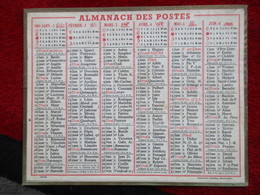 Almanach Des Postes / De 1961 - Big : 1961-70