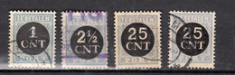 Nederland 1923 Portzegels Nvph + Mi  Nr 61 - 64 Compleet - Portomarken