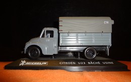 Camion - Citroën U23 - Bâché Usine - Michelin - 1/43 - Commercial Vehicles