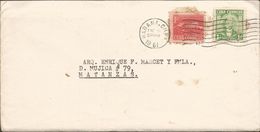 J) 1961 CUBA-CARIBE, COMMUNICATIONS PALACE, JOSE MARTI, MULTIPLE STAMPS, AIRMAIL, CIRCULATED COVER, FROM HABANNA - Cartas & Documentos