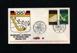Germany / Deutschland 1969 Olympic Games Muenchen Interesting Cover - Sommer 1972: München