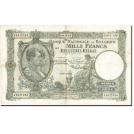 Billet, Belgique, 1000 Francs-200 Belgas, 1927-1929, 1934-10-09, KM:104, TTB - 1000 Frank & 1000 Frank-200 Belgas