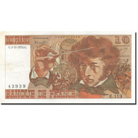 France, 10 Francs, 1972, 1974-10-03, SUP, Fayette:63.7b, KM:150a - 10 F 1972-1978 ''Berlioz''