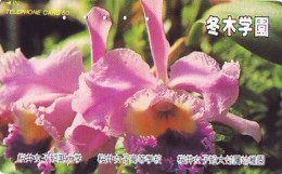 Télécarte  Japan Fleur ORCHID (3682)  Orchidée Orquídea Orchidee Flower - Fleurs