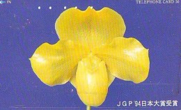 Télécarte  Japan Fleur ORCHID (3686)  Orchidée Orquídea Orchidee Flower - Fleurs