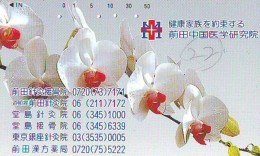 Télécarte  Japan Fleur ORCHID (3692)  Orchidée Orquídea Orchidee Flower - Fleurs