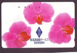 Télécarte  Japan Fleur ORCHID (3710)  Orchidée Orquídea Orchidee Flower - Fleurs