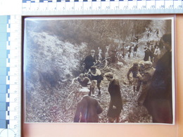 Photo Press Bike/bicycle/cycling Race,1934, Rare (for Details Please See The Back Side Of It) - Wielrennen