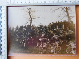 Photo Press Bike/bicycle/cycling Race, 1940, Rare (for Details Please See The Back Side Of It) - Wielrennen