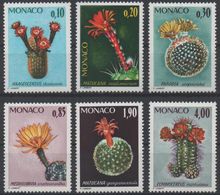 MONACO  997 à 1002 ** MNH Cactus Cactées En Fleurs (CV 20,10 €) - Unused Stamps