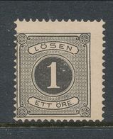 Sweden 1877-1882, Facit # L11. Postage Due Stamps. Perforation 13. USED NO, GUM NO CANCELLATION - Segnatasse