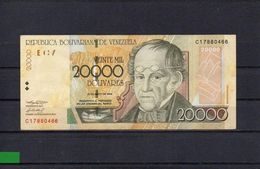 VENEZUELA 2004, 20000 BOLIVARES, P-86c, CIRCULADO, 2 ESCANER - Venezuela