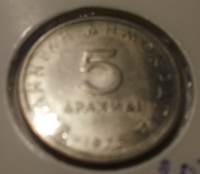 @Y@    Griekenland  5 Drachma 1978        (2036) - Grecia