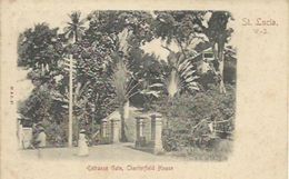 Entrance Gate , Chesterfield House - Saint Lucia