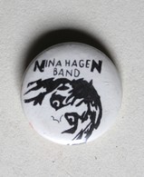 Badge Vintage Nina Hagen Band Album 1978 - Objetos Derivados