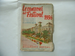 MESSAGGERIE MUSICALI 6° FESTIVAL DELLA CANZONE SANREMO 1956 - Musique