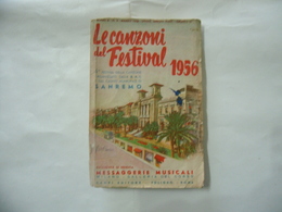 MESSAGGERIE MUSICALI LE CANZONI DEL FESTIVAL DI SANREMO 1956 - Musique