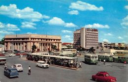 07349 "KENYA - NAIROBI  - AMBASSADEUR HOTEL" ANIMATA, AUTOBUS, AUTO. CART SPED 1969 - Kenya