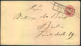 Ca. 1865, 1 Sgr. Ganzsachenumschlag Ab ZOSSEN Nach Berlin - Postal  Stationery