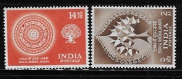 India 1956 2500th Anniversary Birth Of Buddha MLH - Unused Stamps