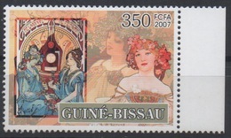 Guiné-Bissau Guinea Guinée Bissau 2007 Mi. 3536 Alfons Mucha Jugendstil Art Kunst Painting - Andere & Zonder Classificatie