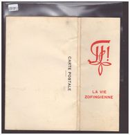 ZOFINGUE - SOCIETE D'ETUDIANTS - STUDENT SOCIETY - DEPLIANT DE 6 CARTES- LA VIE ZOFINGIENNE - TB - Studen