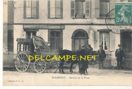 89 // DIXMONT   Service De La Poste  / Tampon Boite Mobile Au Verso - Dixmont