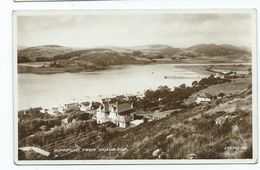 Scotland Rp Postcard Kippford From Scaur Top  Kirkcudbrightshire  Valentines Unposted. - Kirkcudbrightshire