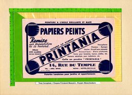 BUVARD & Blotting Paper : Papiers Peints PRINTANIA  Peinture A L'huile , Vernis - Verf & Lak