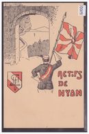 NYON - SOCIETE D'ETUDIANTS - STUDENT SOCIETY - B ( TROUS DE PUNAISE, VOIR IMAGE ) - Studen