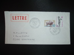 LETTRE TP EUROPA 0,50 + BISON D'EUROPE 0,40 OBL.29 V 1974 PARIS CEDEX 09 SERVICE PHILATELIQUE DES PTT - Tarifs Postaux