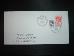LETTRE TP DONNEURS DE SANG 0,40 + TROYES 0,10 OBL.5 X 1972 PARIS CEDEX 09 SERVICE PHILATELIQUE DES PTT - Postal Rates