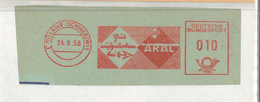 Aral Lahr Schwarzwald Gut Aufgehoben Bei Aral 24.9.58 - Sonstige & Ohne Zuordnung