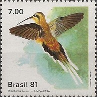 BRAZIL - HUMMINGBIRDS (Phaethornis Pretrei) 1981 - MNH - Colibris