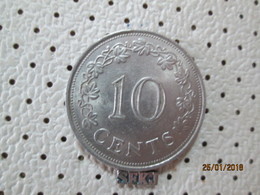 MALTA 10 Cents 1972  # 6 - Malta