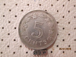 MALTA 5 Cent 1972  # 6 - Malte